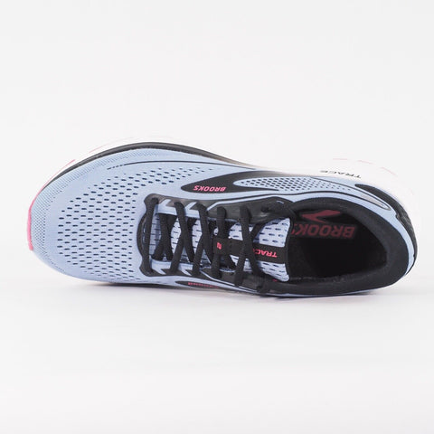 Womens Brooks Trace 2 120375 1B 533 Purple Walking Sports Lace Running Trainers