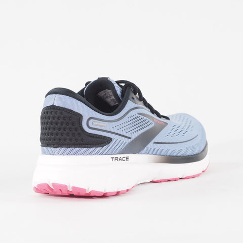 Womens Brooks Trace 2 120375 1B 533 Purple Walking Sports Lace Running Trainers