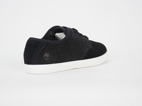 Womens Timberland Dausette A1WX5 Black Suede Leather Casual Low Oxford Trainers