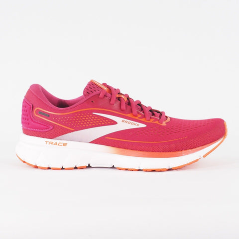 Womens Brooks Trace 2 120375 1B 630 Sangria Walking Sport Shoes Running Trainers