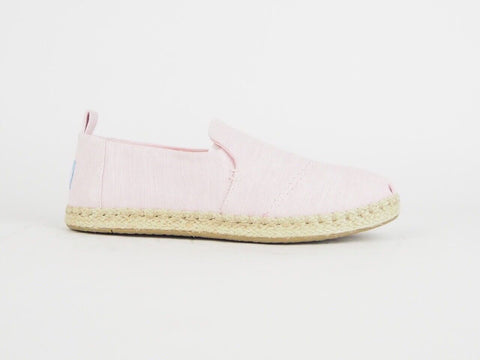 Womens Toms Deconstructed Alpargata Rope Textile Flats Slip On Trainers Uk 3