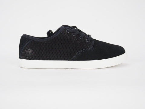 Womens Timberland Dausette A1WX5 Black Suede Leather Casual Low Oxford Trainers