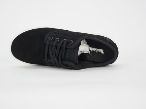Womens Timberland Dausette A1WX5 Black Suede Leather Casual Low Oxford Trainers