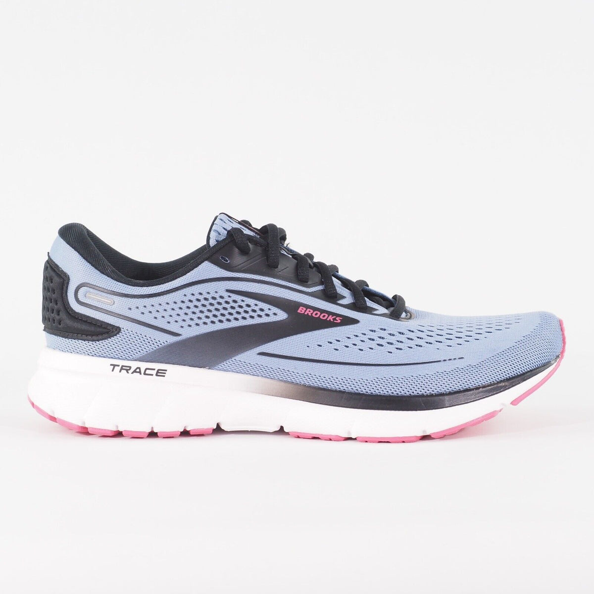Womens Brooks Trace 2 120375 1B 533 Purple Walking Sports Lace Running Trainers