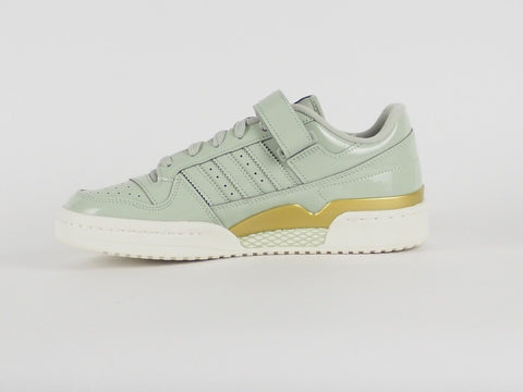 Womens Adidas Forum Low H05109 Light Green Shoes Lace Up One Strap Trainers