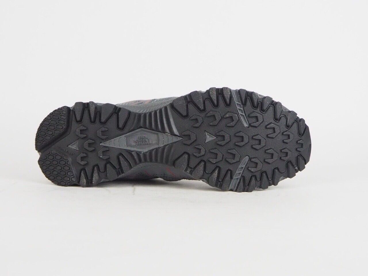 The North Face Storm MS Grey Lace Up Sports Running Walking Black Trainers Uk 6