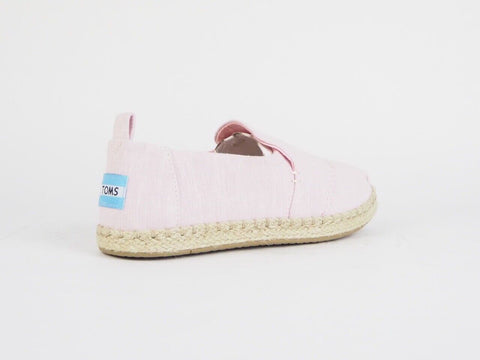 Womens Toms Deconstructed Alpargata Rope Textile Flats Slip On Trainers Uk 3