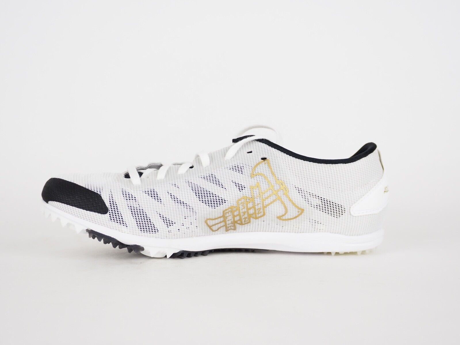 Unisex Adidas Adizero XCS TME GY4930 White Textile Track Shoes