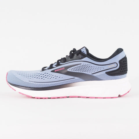 Womens Brooks Trace 2 120375 1B 533 Purple Walking Sports Lace Running Trainers