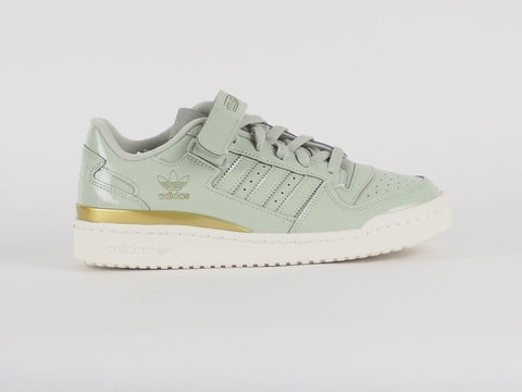 Womens Adidas Forum Low H05109 Light Green Shoes Lace Up One Strap Trainers