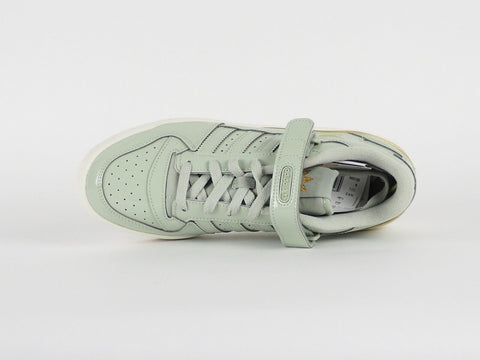 Womens Adidas Forum Low H05109 Light Green Shoes Lace Up One Strap Trainers