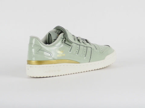 Womens Adidas Forum Low H05109 Light Green Shoes Lace Up One Strap Trainers