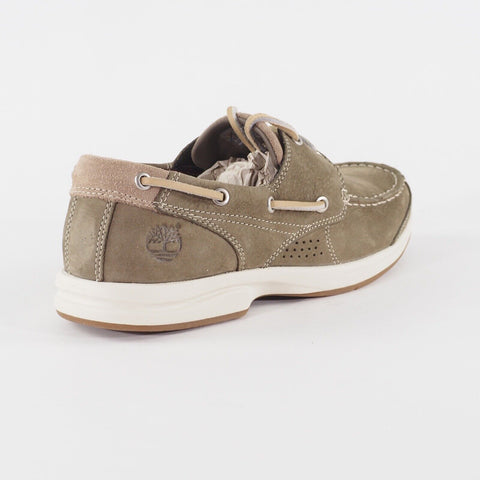 Mens Timberland Ek HullS Cove 2 Eye 9853A Leather Lace Up Walking Boat Shoes