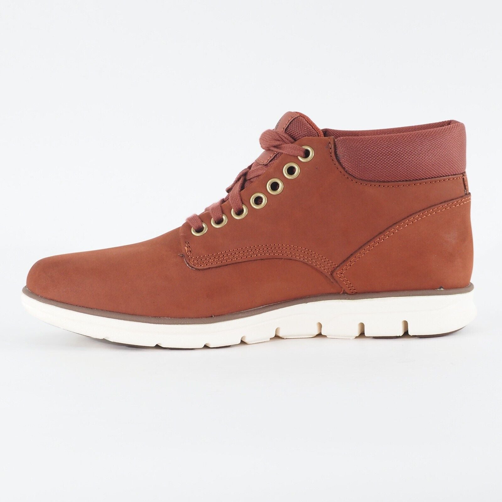 Mens Timberland Bradstreet A26FS Rust Nubuck Leather Casual Walking Chukka Boots