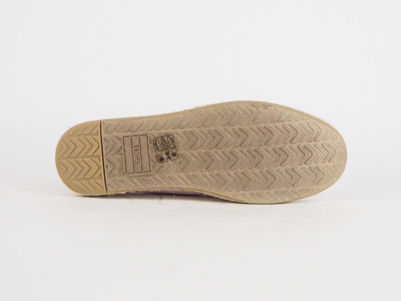 Womens Toms Deconstructed Alpargata Rope Textile Flats Slip On Trainers Uk 3