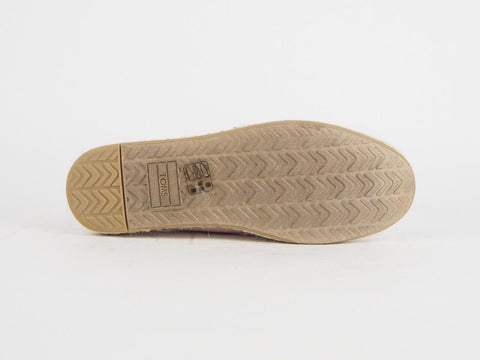 Womens Toms Deconstructed Alpargata Rope Textile Flats Slip On Trainers Uk 3