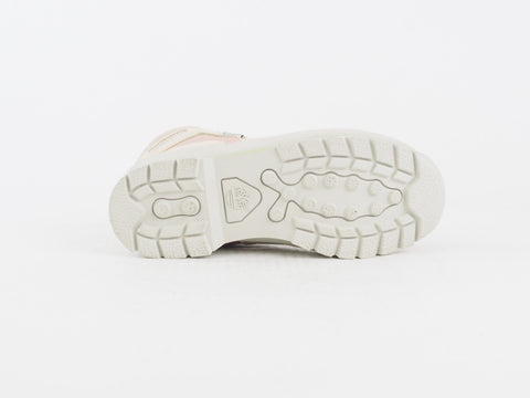 Girls Timberland Euro Hiker A1935 Pink Leather Lace Up Hiking Shoes Chukka Boots