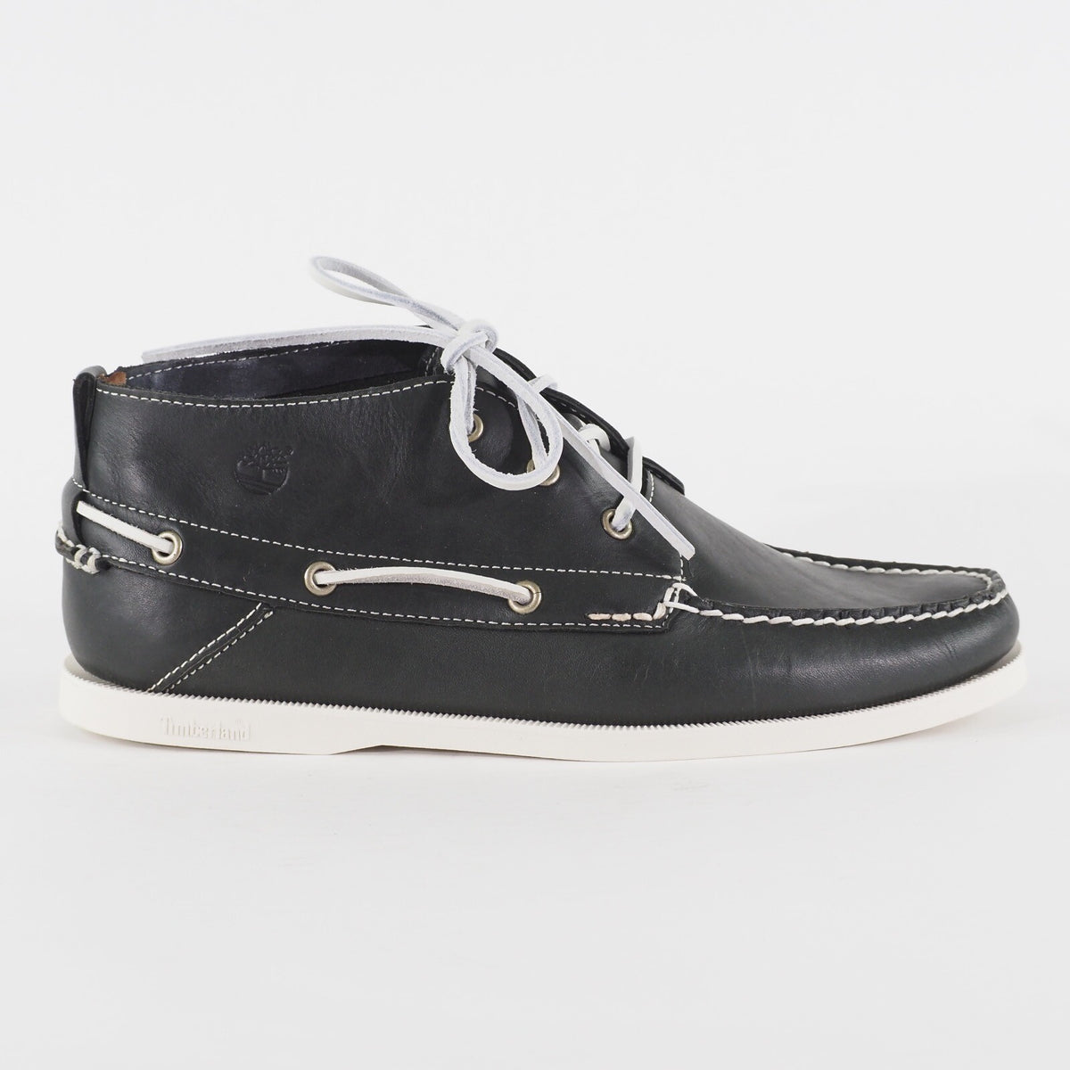 Mens Timberland Earthkeepers 06365R Leather Lace Navy Walking Chukka Boat Boots