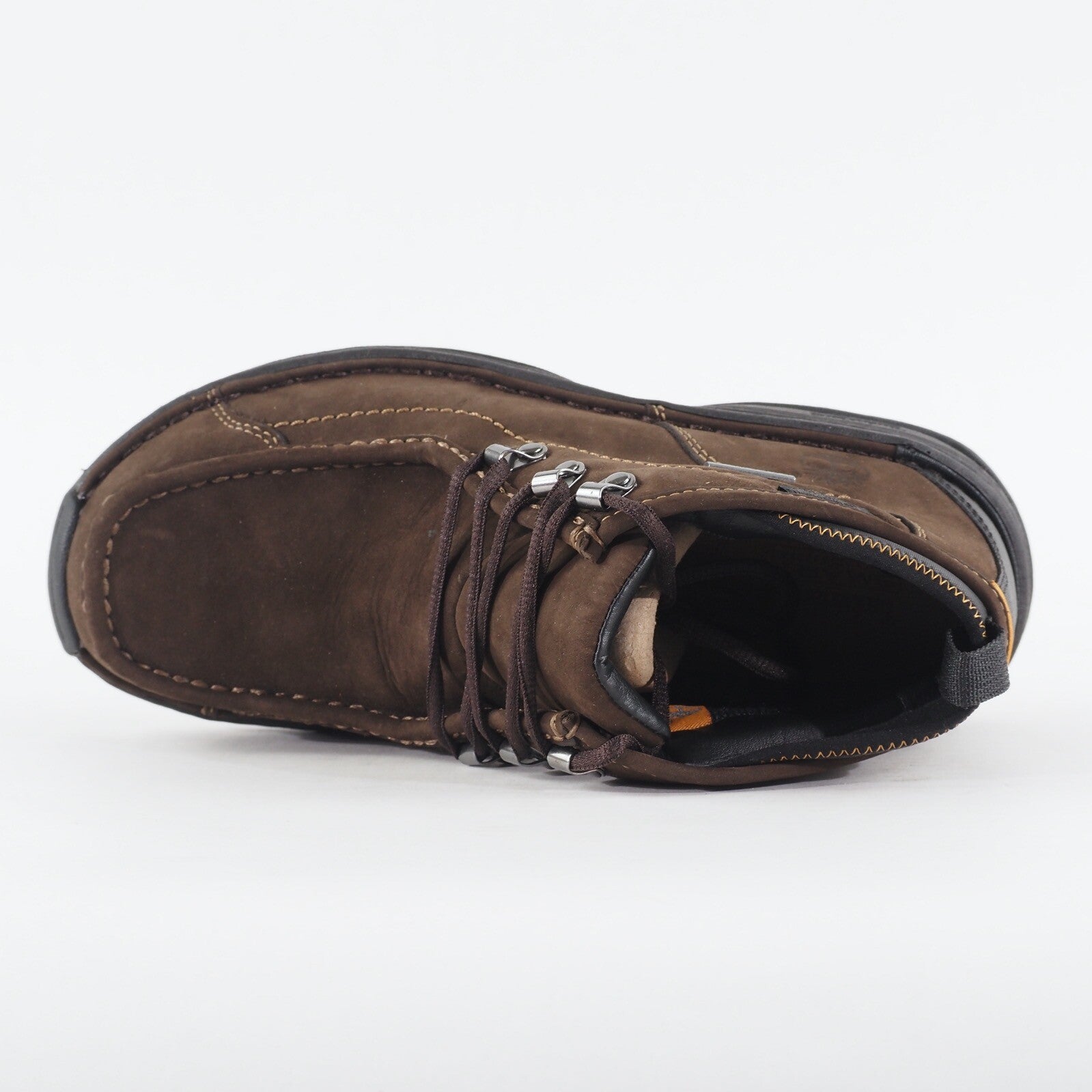 Mens Timberland Carlsbad Chukka Gore Tex 54577 Dark Brown Leather Lace Up Boots