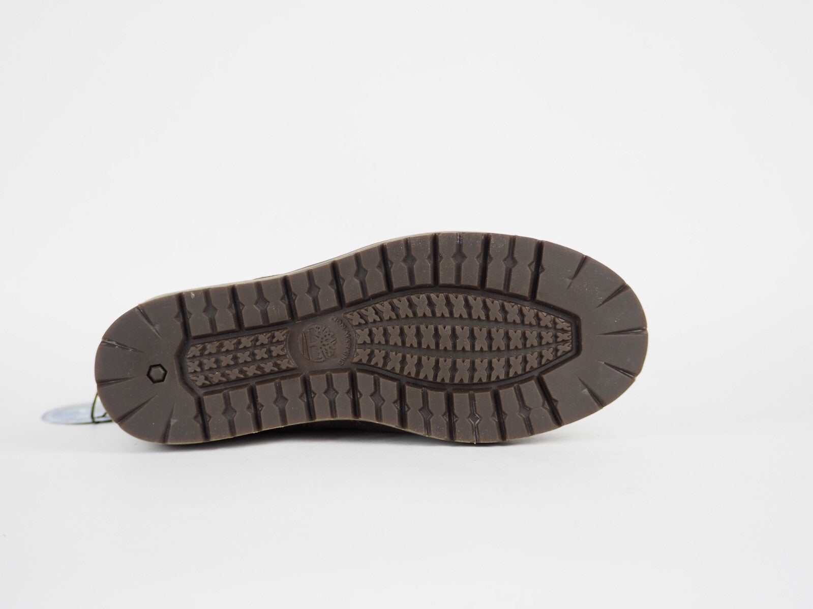 Boys Timberland EK A17G7 Dark Brown Leather Zip Up Casual Winter Chelsea Boots