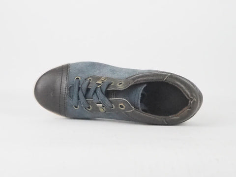 Womens Timberland Earthkeepers Glastonbery 8337R Blue Leather Casual Shoes