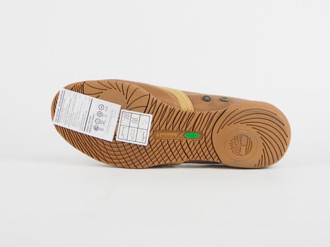 Womens Timberland Bayden MJ tan 25647 Leather Sandals Flat Ladies Shoes