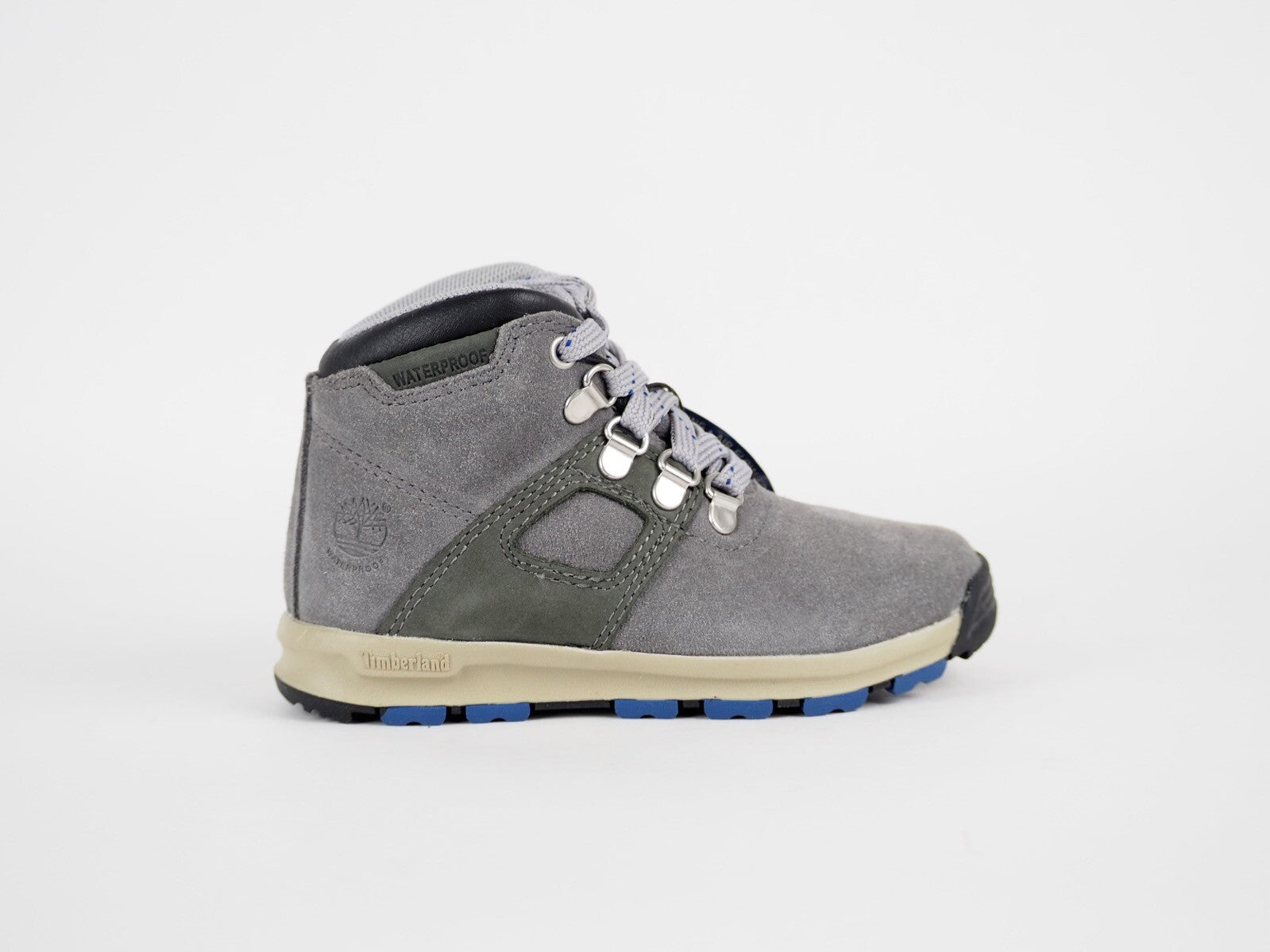 Infants Timberland GT Scramble A1AQ1 Graphite Leather Hiker Baby Hiking Shoes