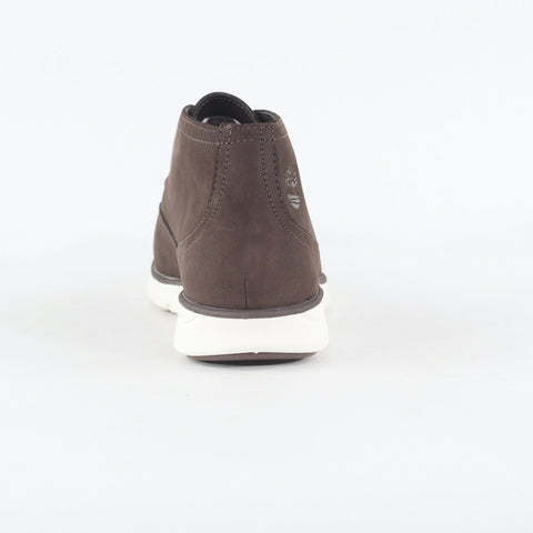 Mens Timberland Bradstreet A26ZX Chukka Brown Leather Lace Up Light Boots 