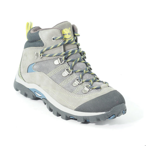 Junior Timberland Hypertrail FTK 53940 Grey Leather Lace Up Casual Walking Boots