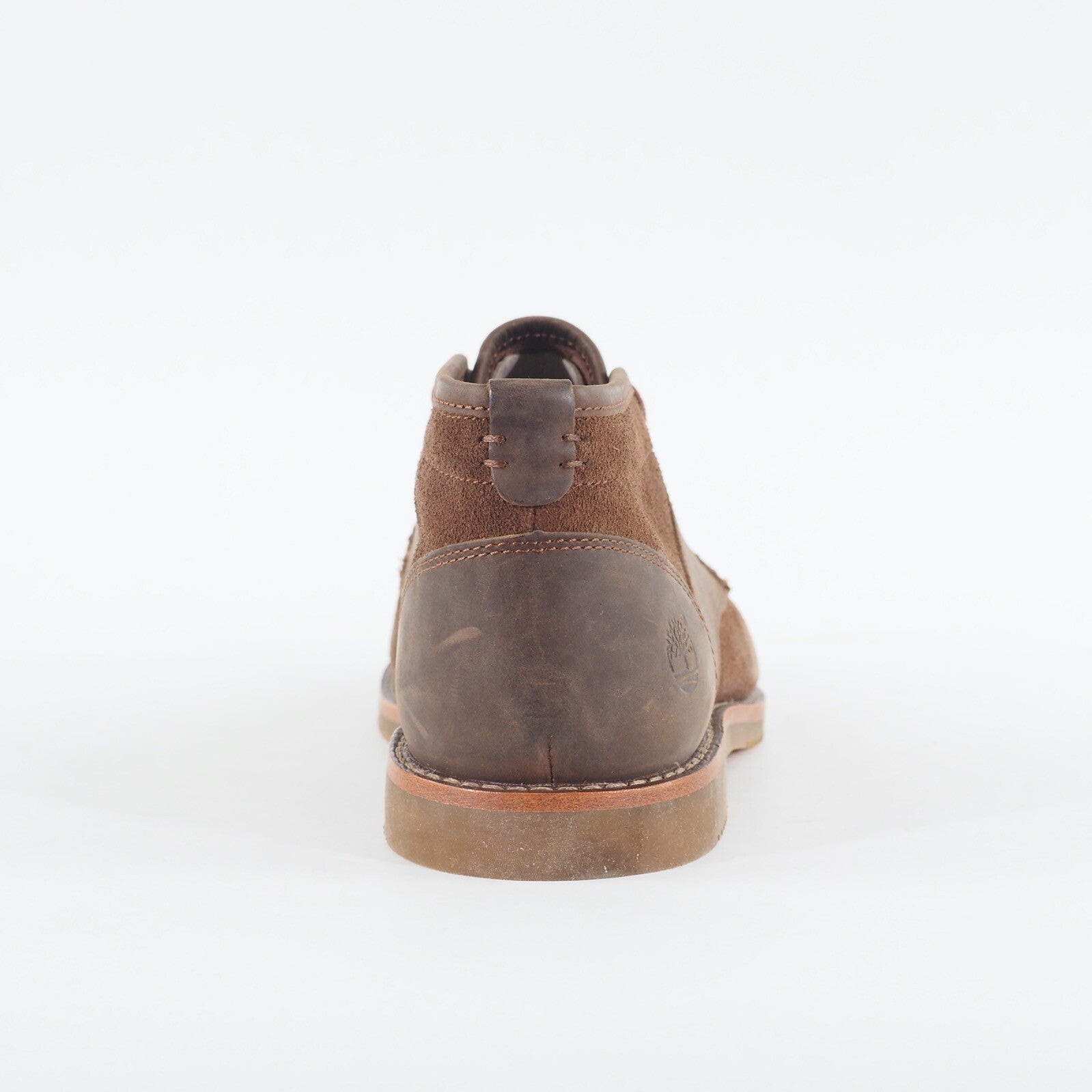 Mens Timberland Brooklyn Park A1624 Dark Brown Leather Lace Up Formal Boots