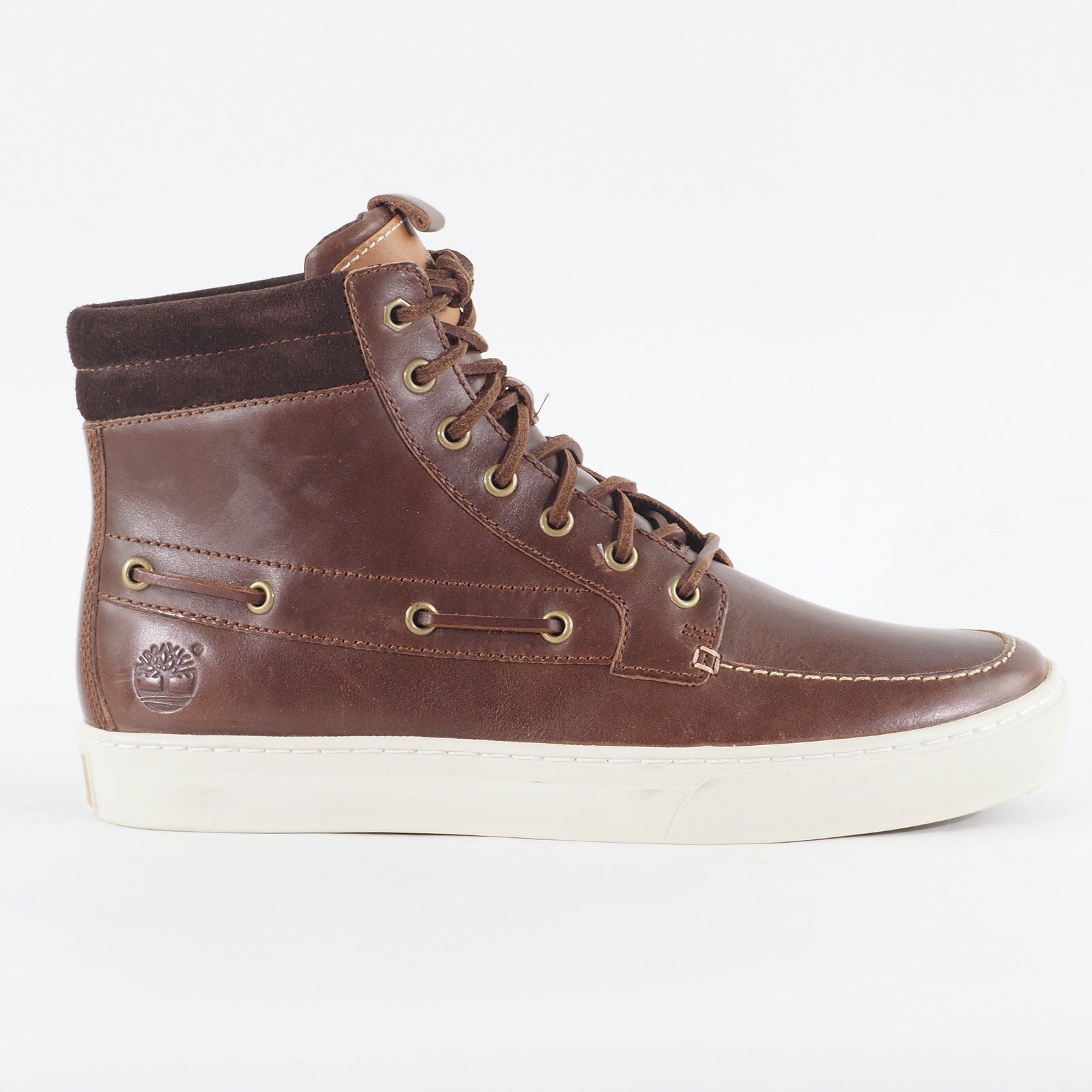 Mens Timberland Adventure Cupsol A15FB Dark Brown Lace Up Leather Casual Boots