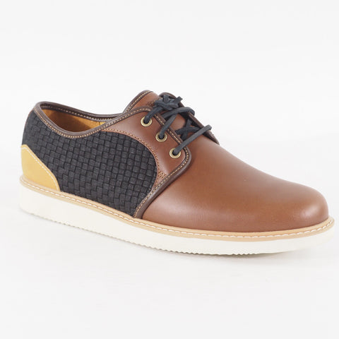 Mens Timberland Newmarket Homerun A17AP Brown Leather Lace Up Casual Shoes