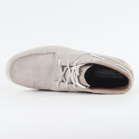 Mens Timberland Earthkeepers 6467R Light Grey Leather Lace Chukka Casual Boots