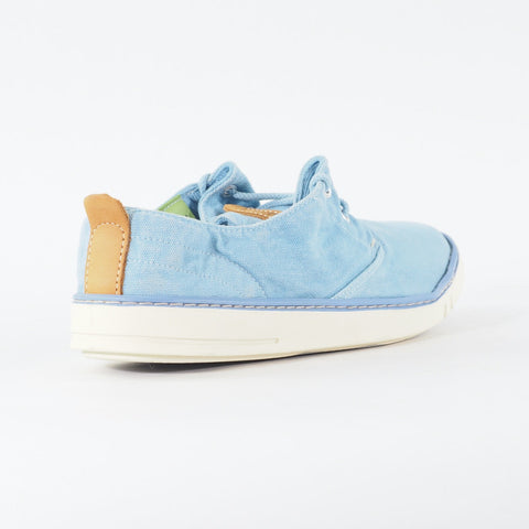Mens Timberland Hoksthand Ox 9833A Light Blue Canvas Lace Low Top Casual Shoes