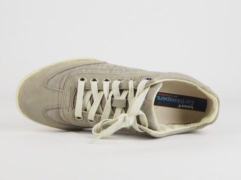 Mens Timberland Ek Split Cup Canvas Ox 5801R Grey Leather Lace Up Oxford Shoes