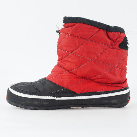 Mens Timberland Radler Mid Camp 2034R Red / Black Fabric Pull On Fold Away Boots