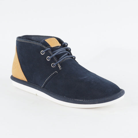Mens Timberland City Shuffler Chukka A12JV Navy Blue Lace Up Casual Chukka Boots