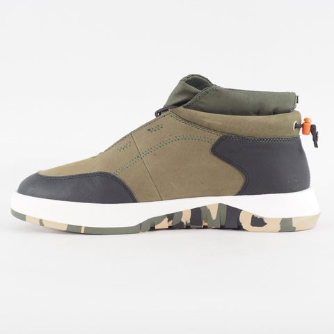 Mens Timberland Supaway Chukka A2KPN Dark Green Nubuck Leather Lace Casual Shoes