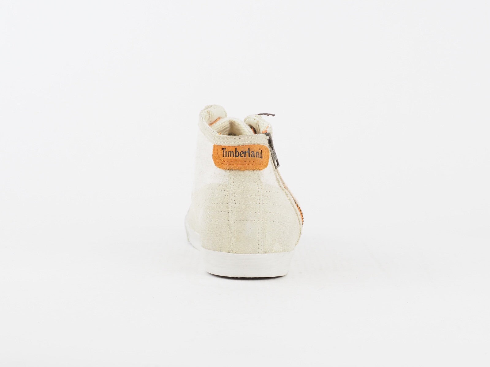 Womens Timberland EK Glastenbury 8230B Beige Leather Sneakers Lace Up Trainers