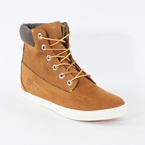 Womens Timberland EK Glastonbury Chukka 8642A Brown Leather Lace Up Casual Boots