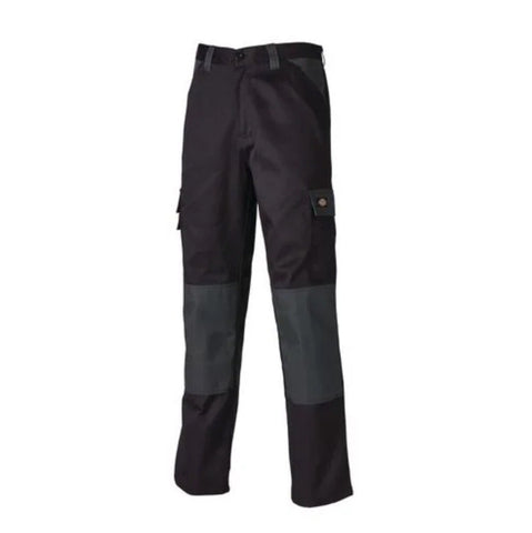 Mens Dickies Everyday CVC Black Grey Work Strong Trousers