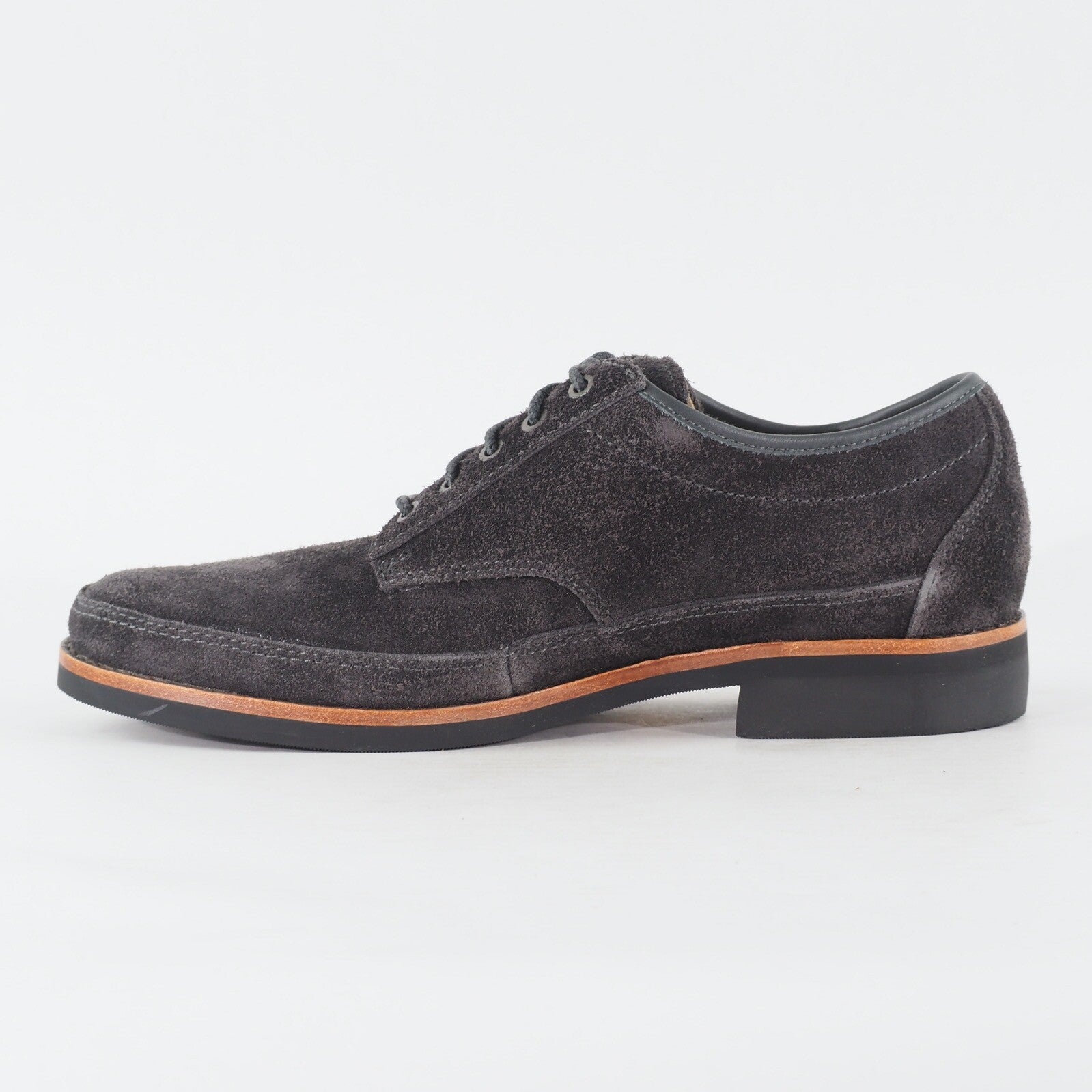 Mens Timberland Abington Oxford 81569 Dark Grey Leather Lace Up Formal Shoes