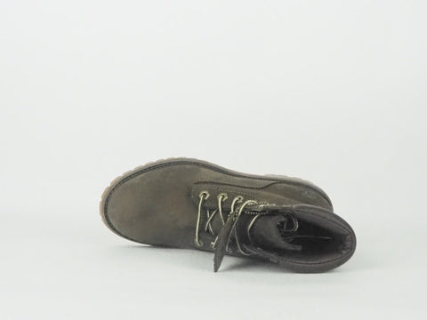 Womens Timberland Classic Premium 6 Inch 8306R Brown Leather Lace Up Boots