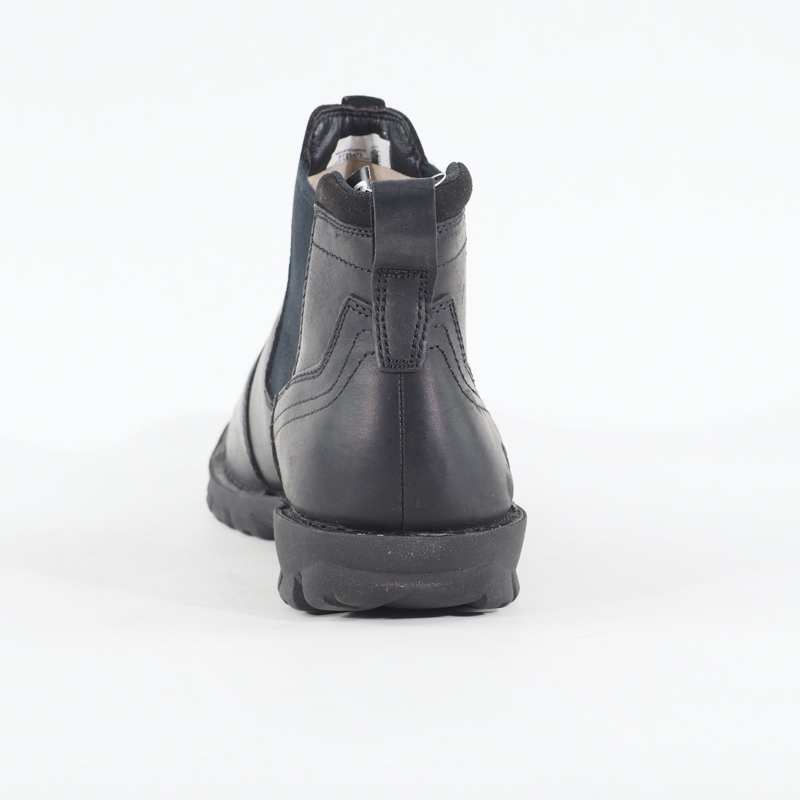 Mens Caterpillar Excursion P725479 Leather Black Chelsea Pull On Boots