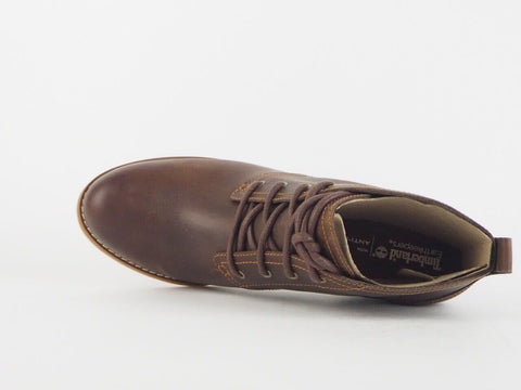 Womens Timberland Earthkeepers Birchmont Lace Chukka 8628R Leather Brown Boots