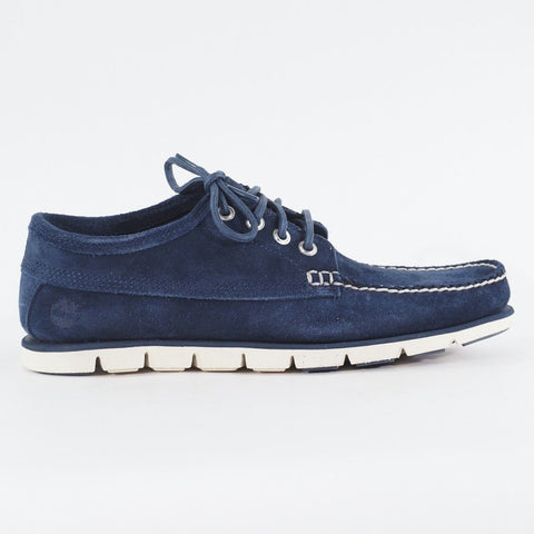 Mens Timberland Tidelands Ranger A1H9H Navy Leather Casual Walking Lace Shoes 