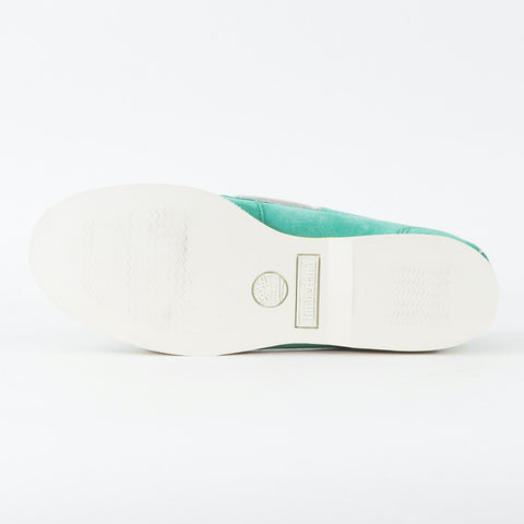 Womens Timberland EK Harbourside 8858R Seafoam Green Leather Casual Boat Shoes
