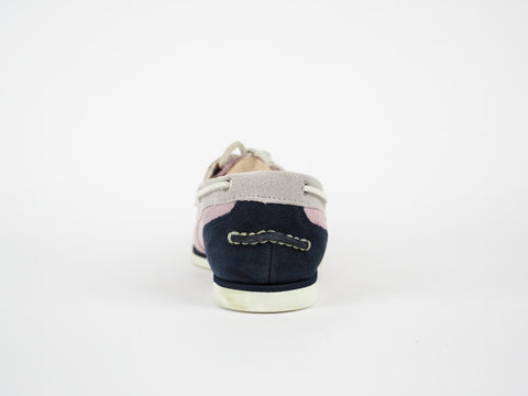 Womens Timberland EK Classic 2 Eye 8862R Pale Pink Leather Casual Boat Shoes