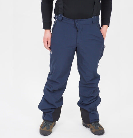 Mens Jack Wolfskin Nucleon XT 1502581 Night Blue High Waist Outdoor Trousers