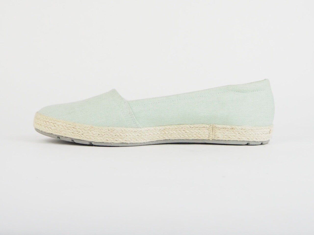 Womens Timberland Casco Bay A1AFE Mint Green Fabric Slip On Casual Canvas Shoes